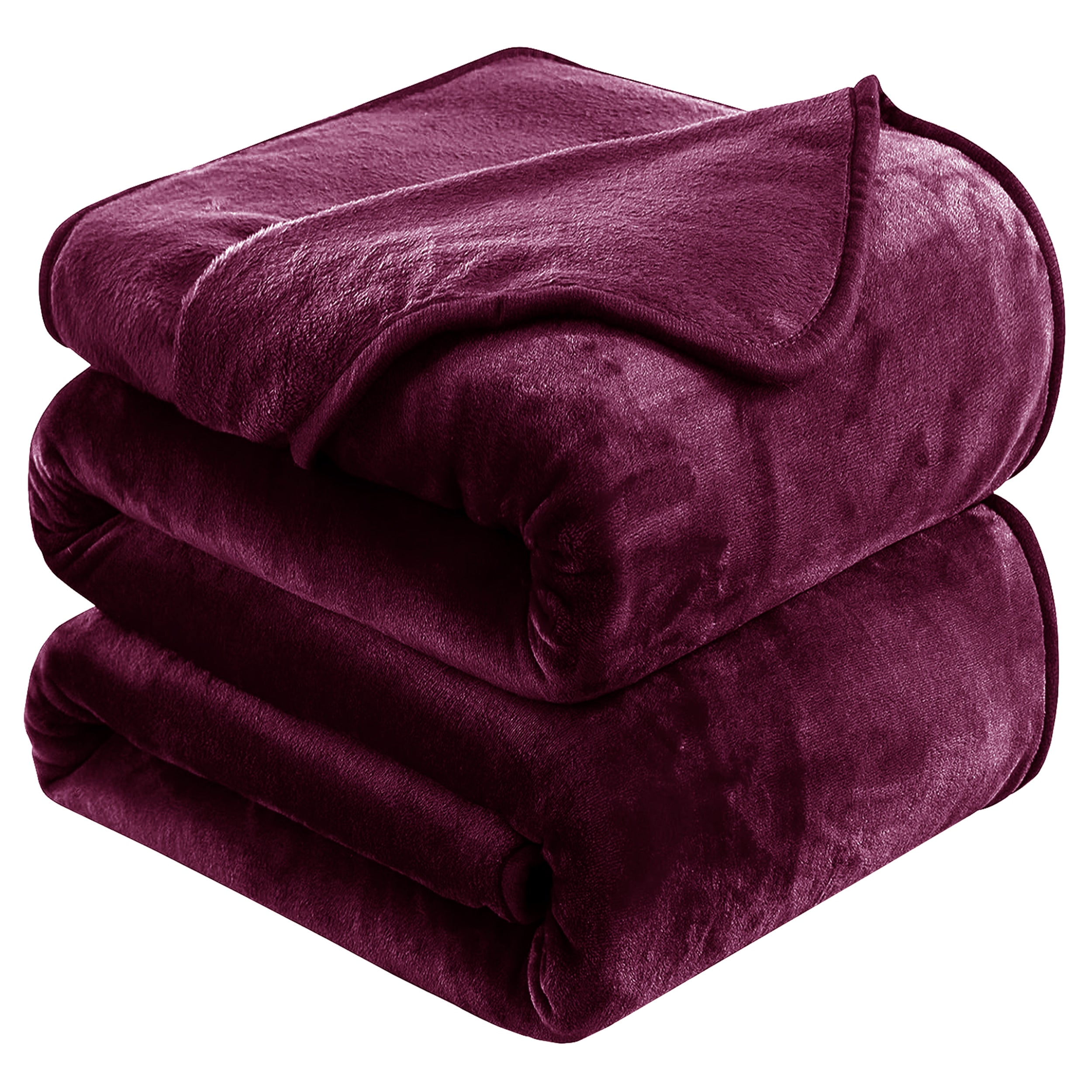 Lightweight Super Soft 450 GSM Fluffy Mink Throw Blanket