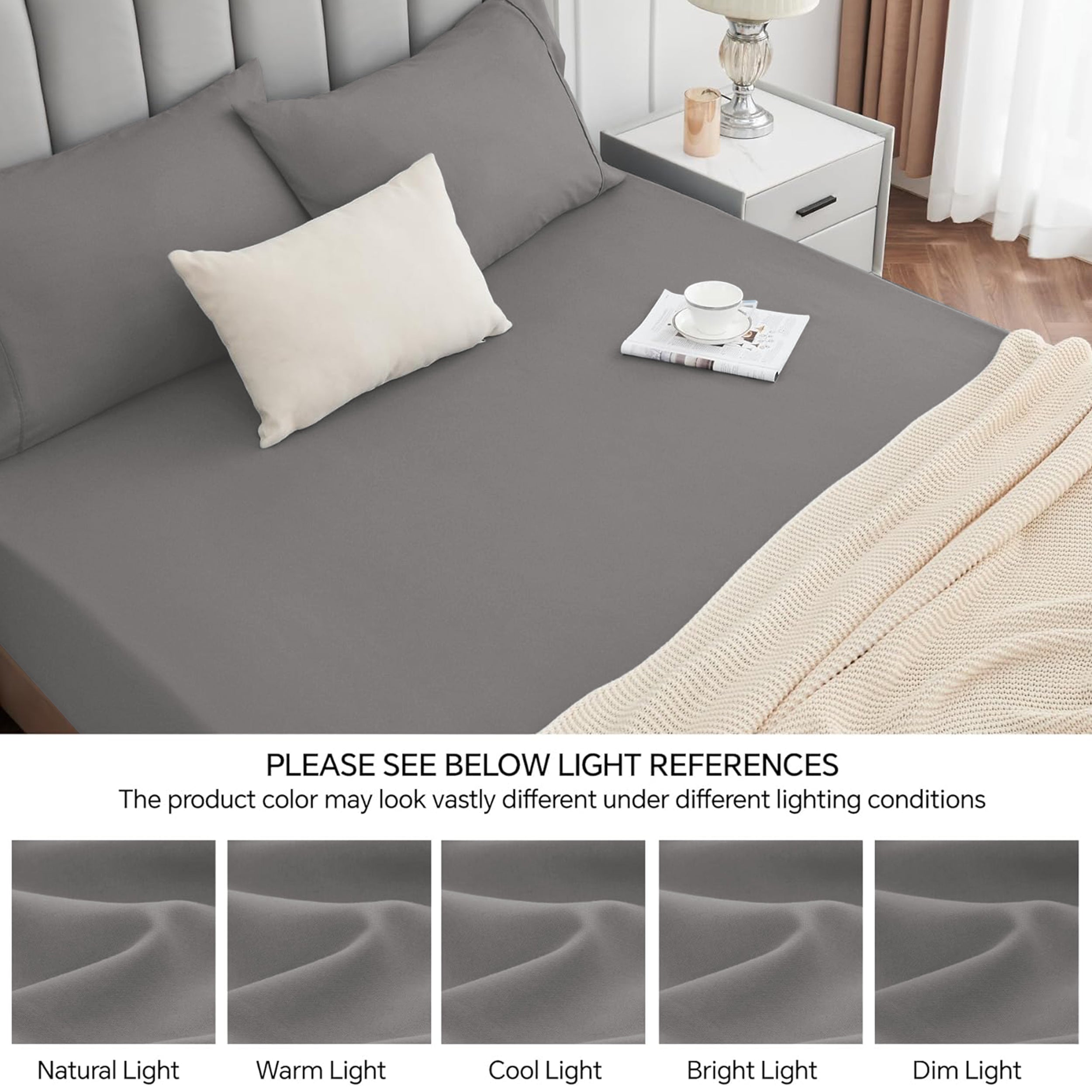 Fade Resistant Brushed Microfiber 30 Cm Deep Pocket Microfiber Fitted Sheet