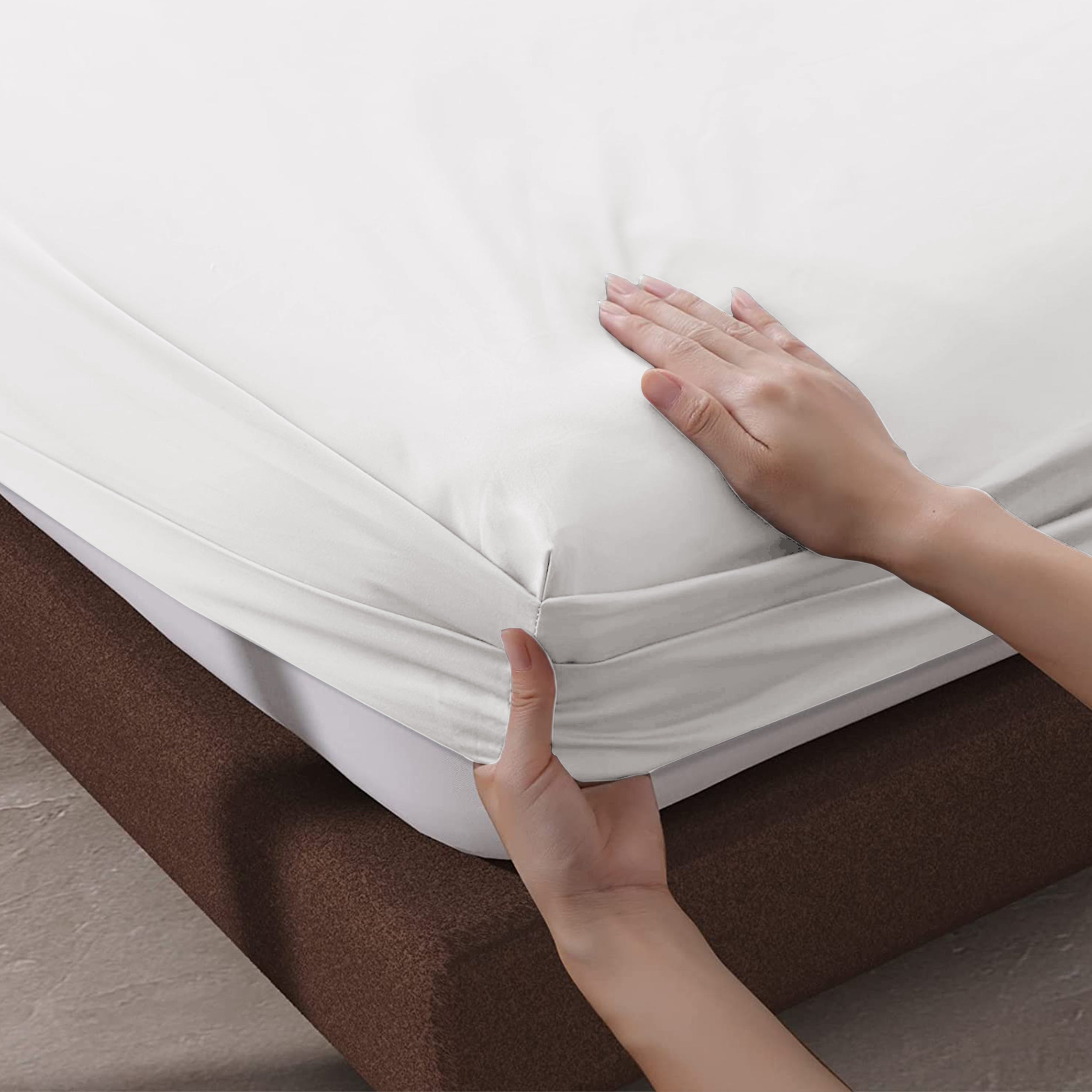 Fade Resistant Brushed Microfiber 30 Cm Deep Pocket Microfiber Fitted Sheet