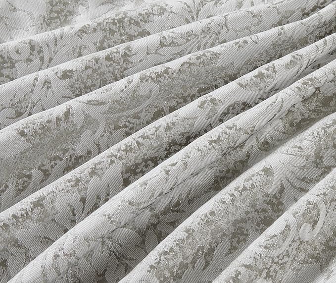 Luxury Jacquard Damask Pattern Charm Duvet Cover Set with Pillowcases
