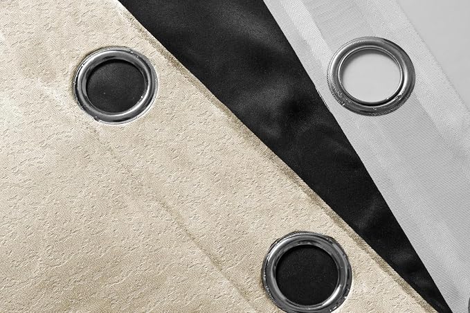 Soft Thermal Insulated 100% blackout Venice Curtain