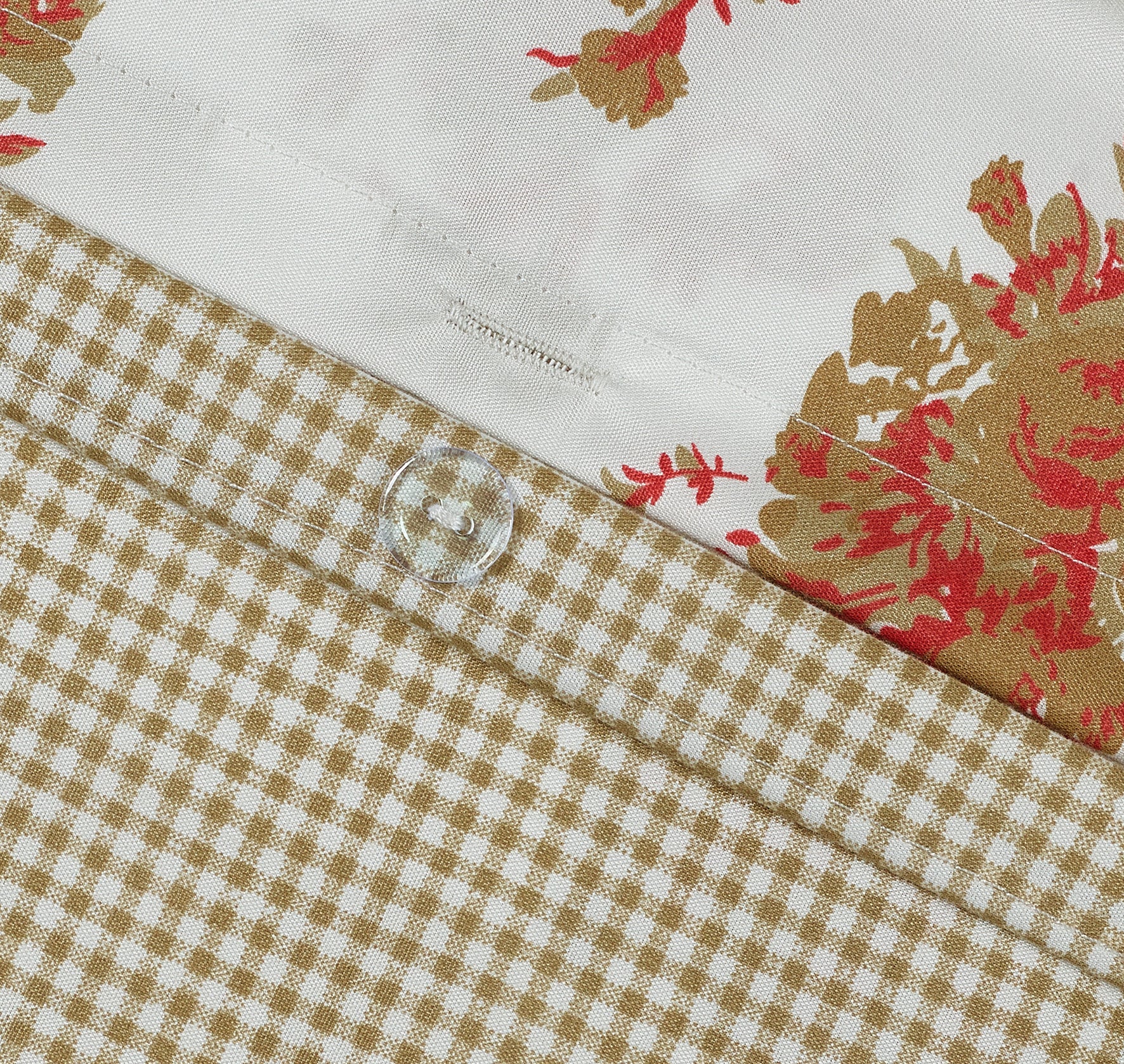 Breathable Cotton Rich Quilt Duvet Cover Set With Fitted Sheet