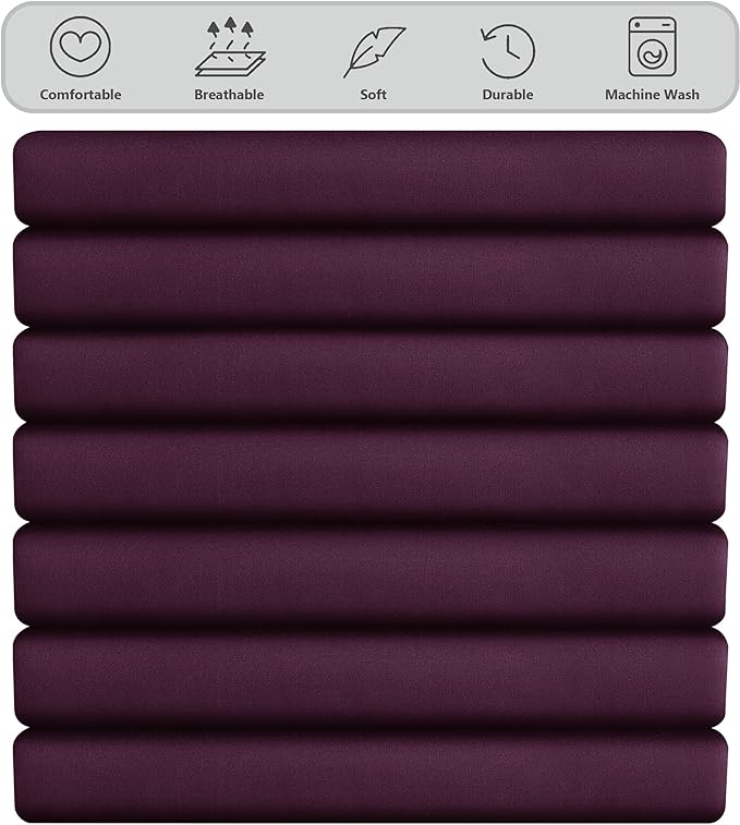 Fade Resistant Breathable Percale Flat Sheet