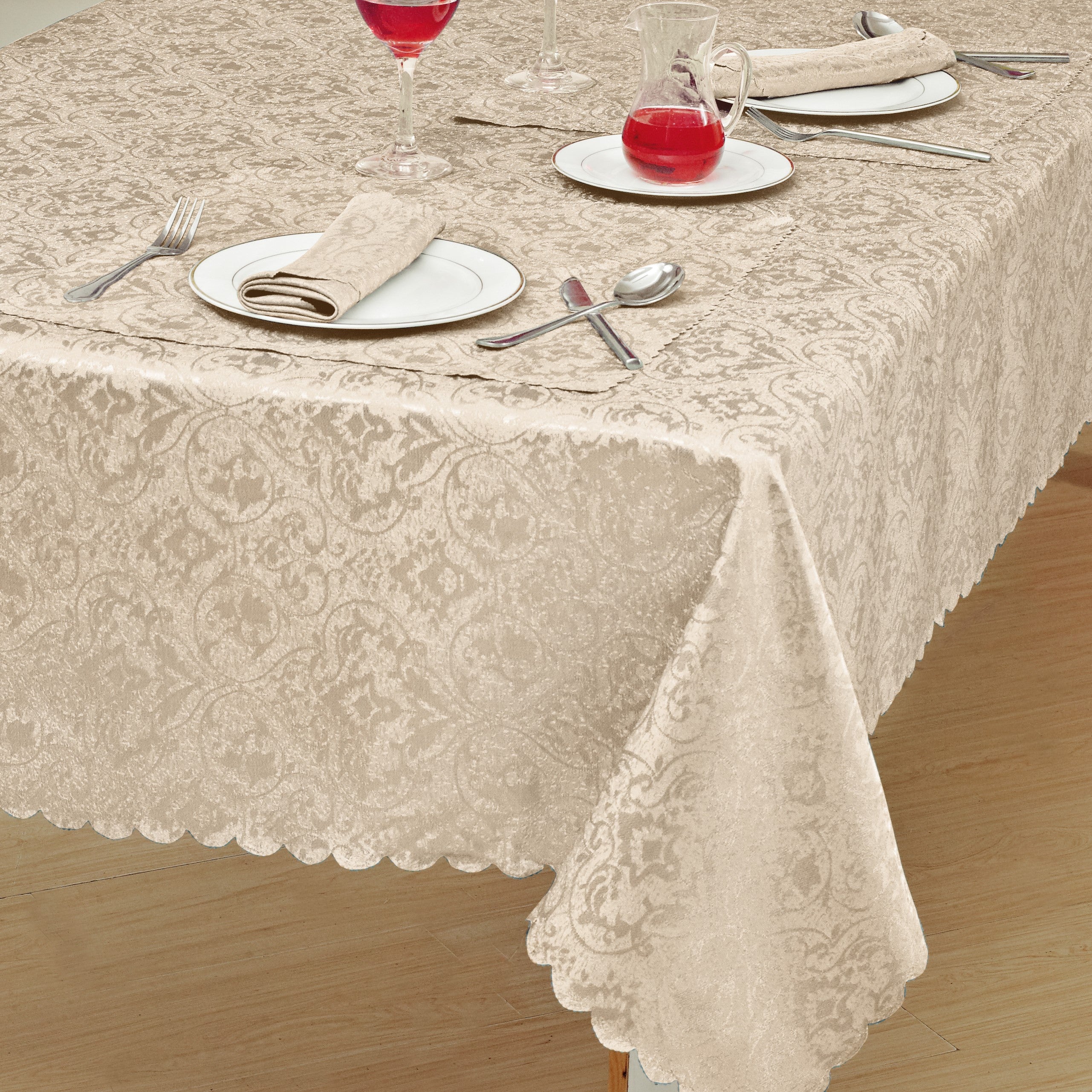 Home Decorative Printed Jacquard Tablecloth