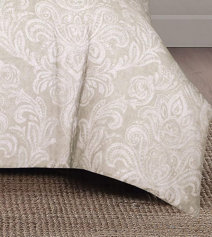 Breathable Microfiber Quilt Duvet Cover Set With Fitted Sheet