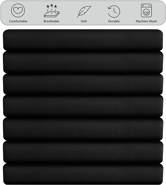 Fade Resistant Breathable Percale Flat Sheet