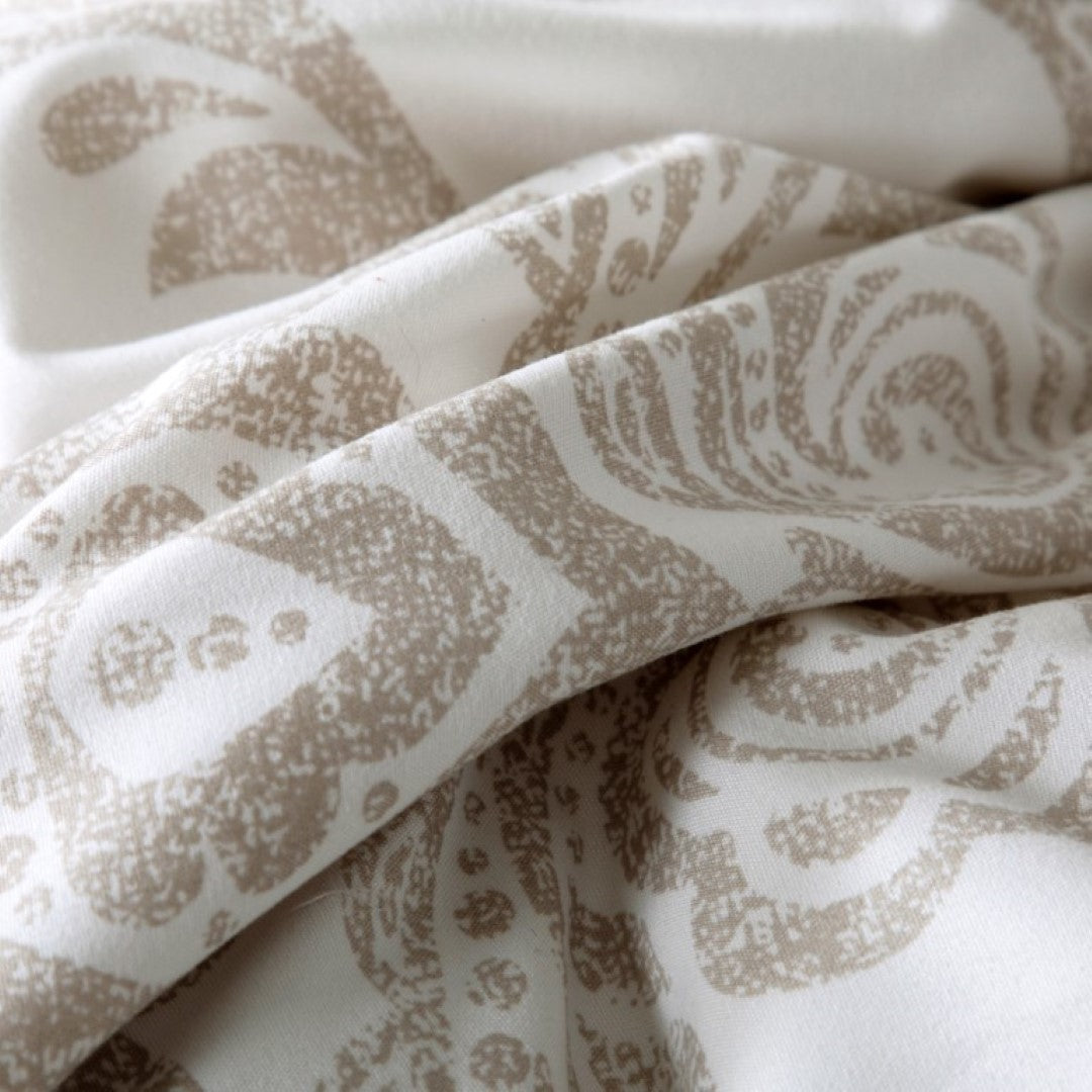 Breathable Microfibre Quilt Duvet Cover Set With Fitted Sheet