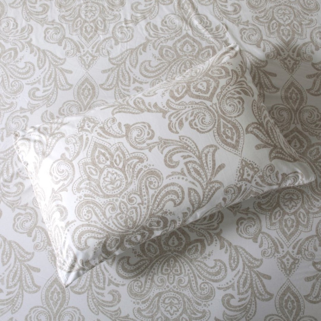 Breathable Microfibre Quilt Duvet Cover Set With Fitted Sheet