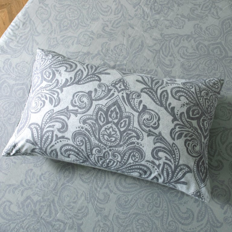 Breathable Microfibre Quilt Duvet Cover Set With Fitted Sheet