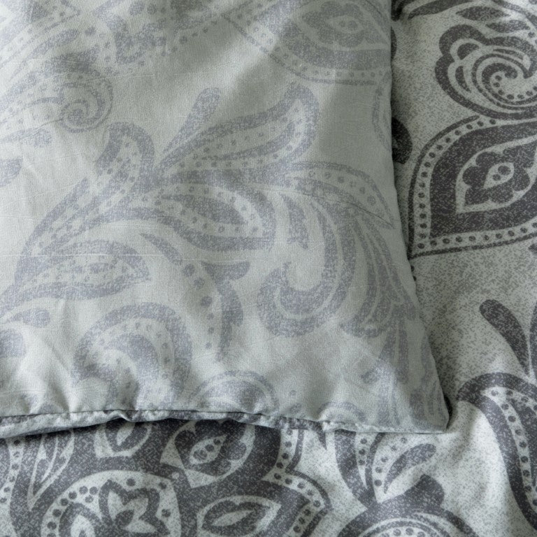 Breathable Microfibre Quilt Duvet Cover Set With Fitted Sheet