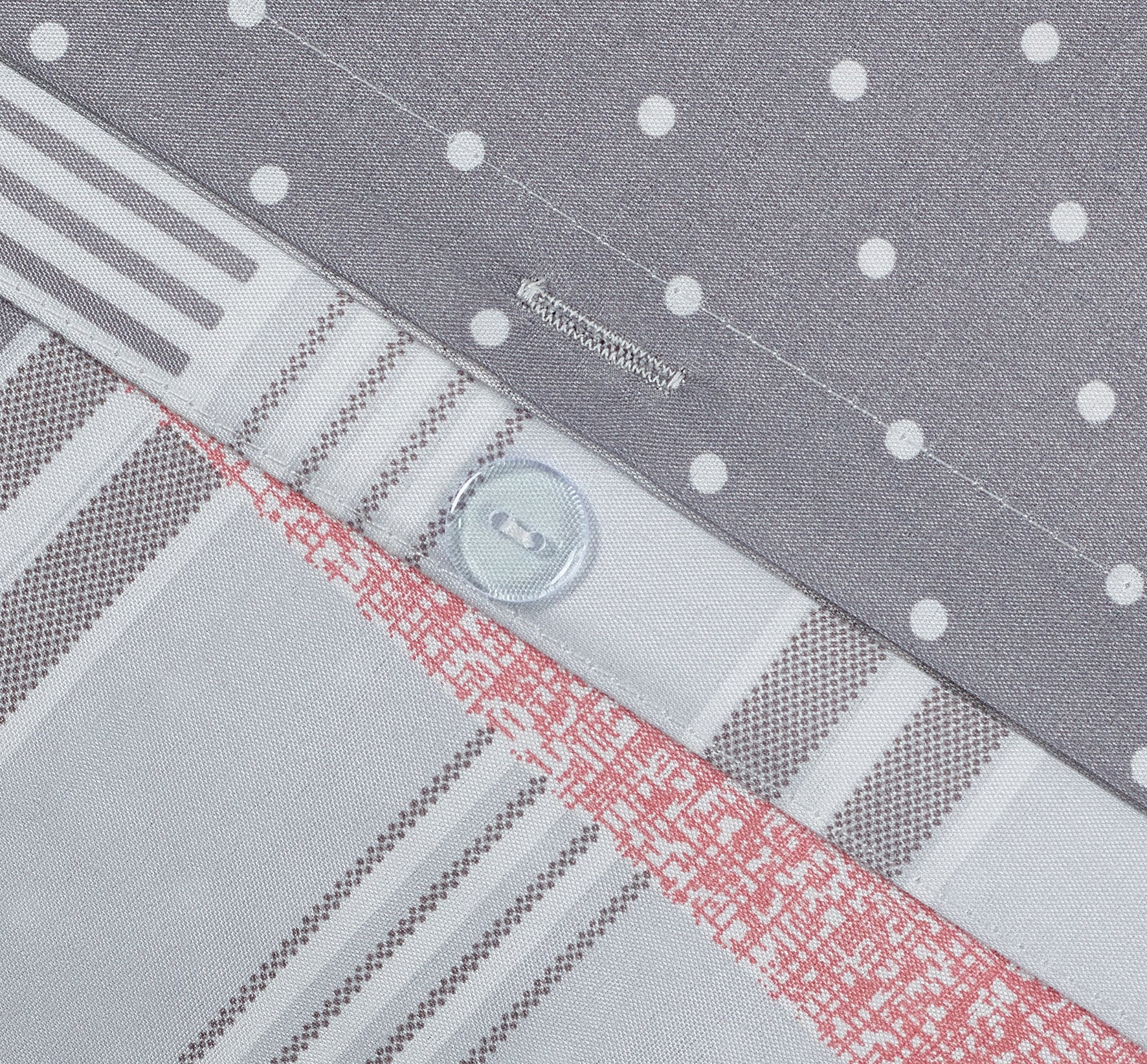 Breathable Microfibre Quilt Duvet Cover Set With Fitted Sheet