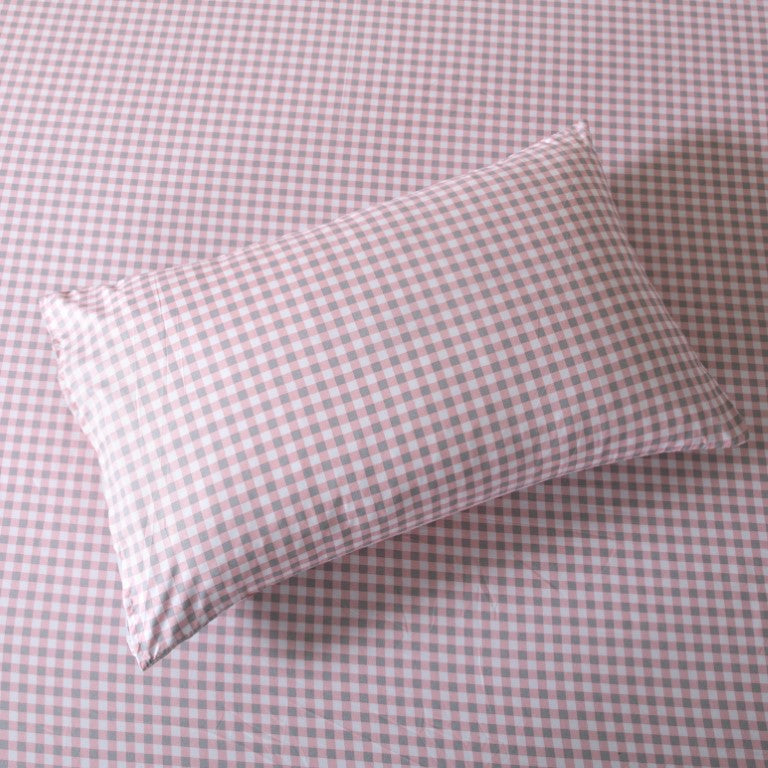 Breathable Microfibre Quilt Duvet Cover Set With Fitted Sheet