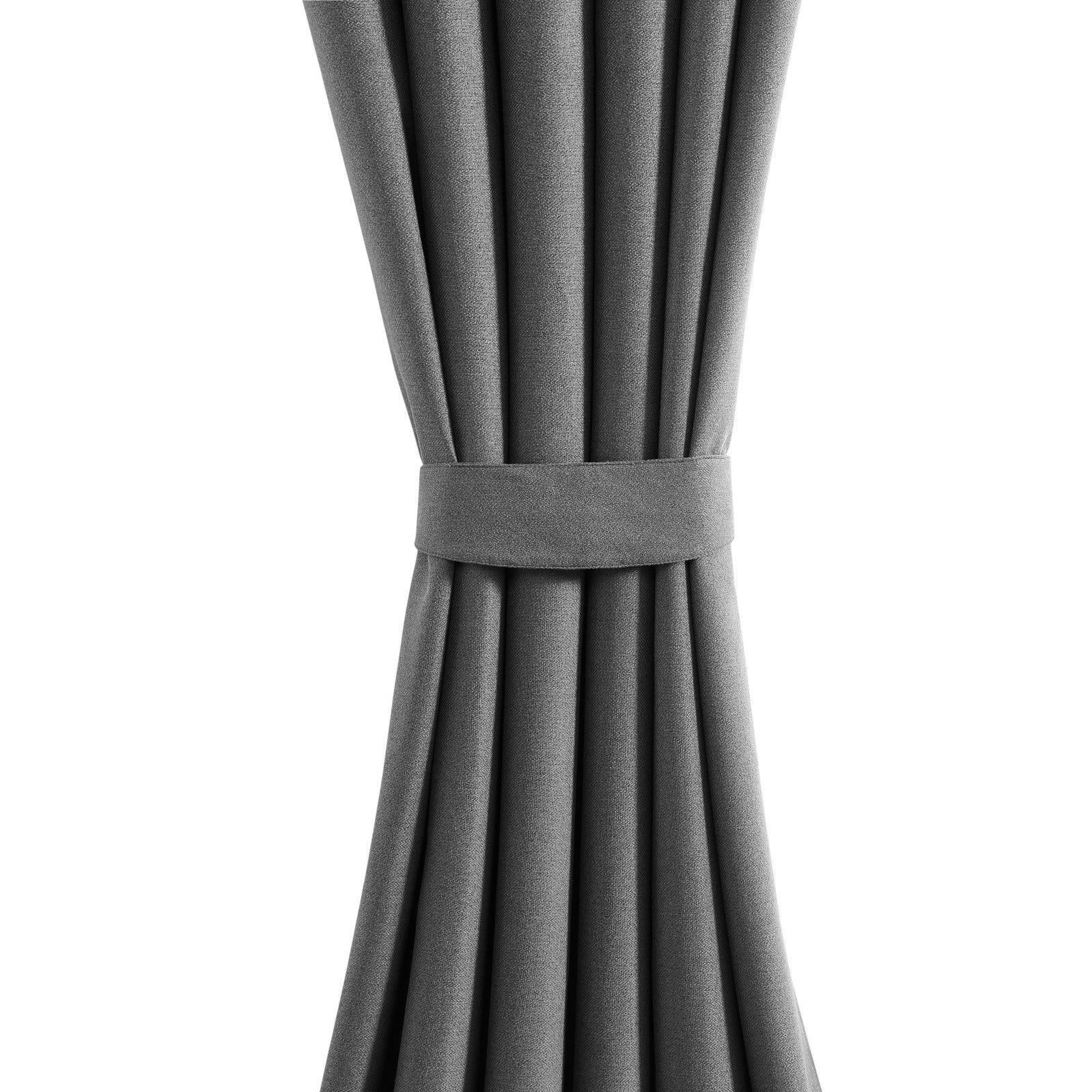 Thermal Insulated Heavy Eyelet Ring Top Blackout Living Room Curtains