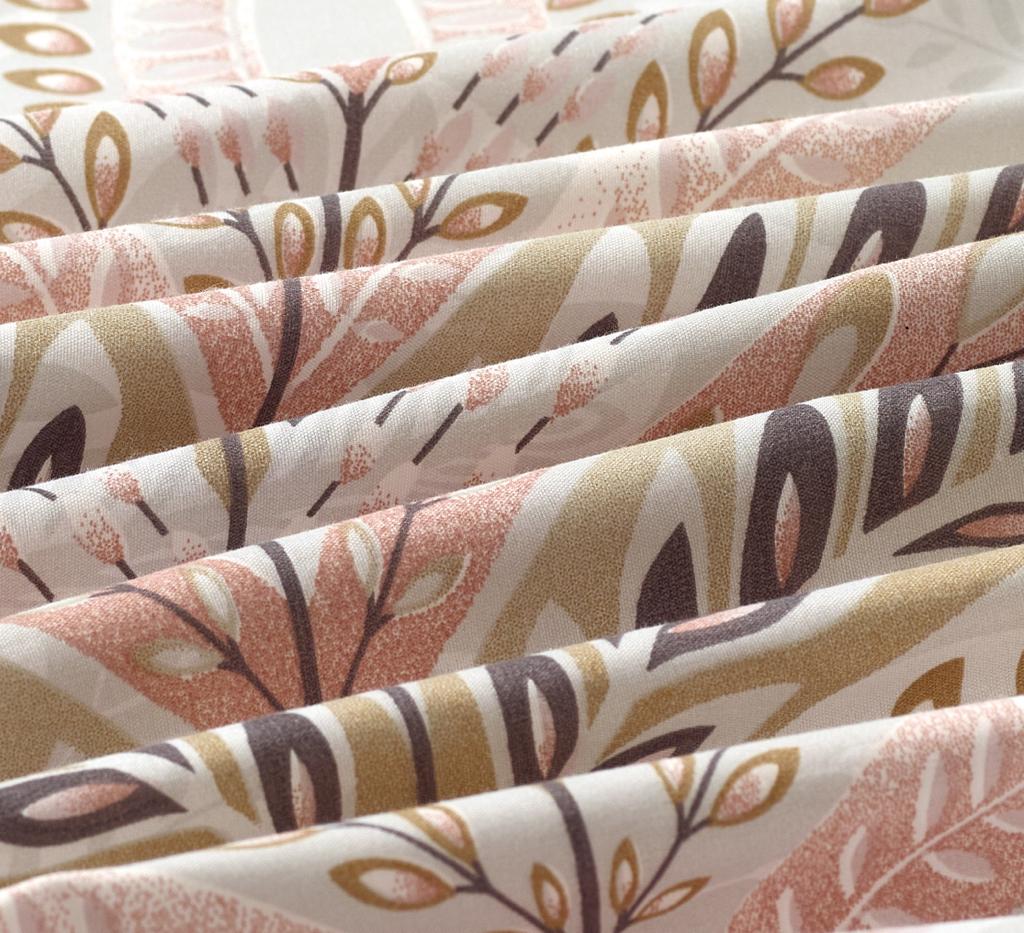 Breathable Microfibre Quilt Duvet Cover Set With Fitted Sheet