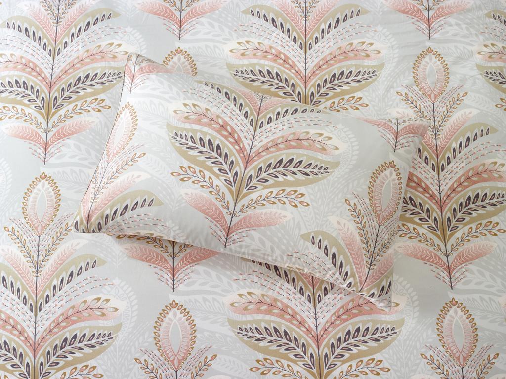 Breathable Microfibre Quilt Duvet Cover Set With Fitted Sheet