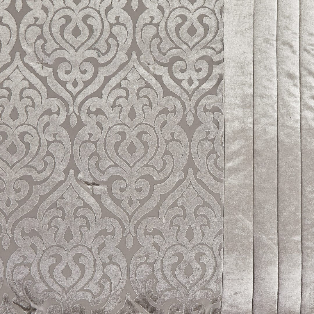 Infinity Jacquard Velvet Bedspread Comforter with Pillow Case