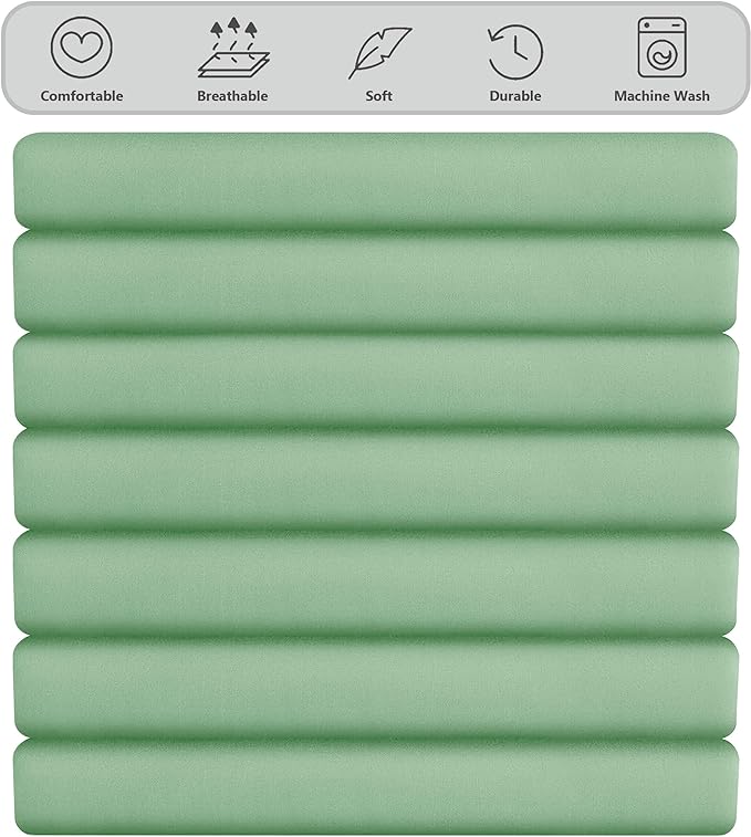 Fade Resistant Breathable Percale Flat Sheet
