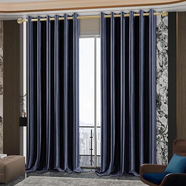 Soft Thermal Insulated 100% blackout Venice Curtain
