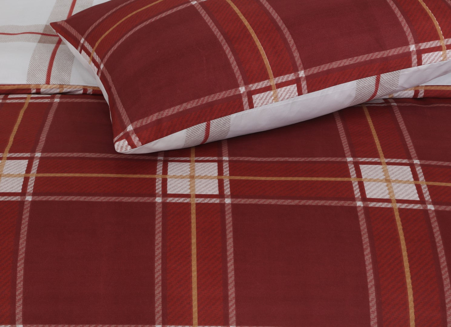 Breathable Microfiber Quilt Duvet Cover Set With Fitted Sheet