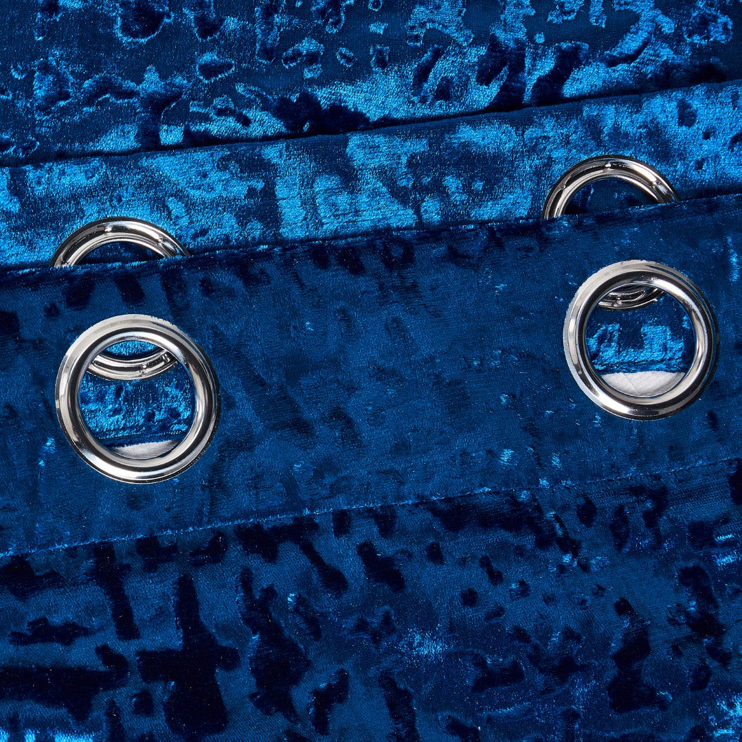 Luxury Ring top Plush Velvet Window Curtains