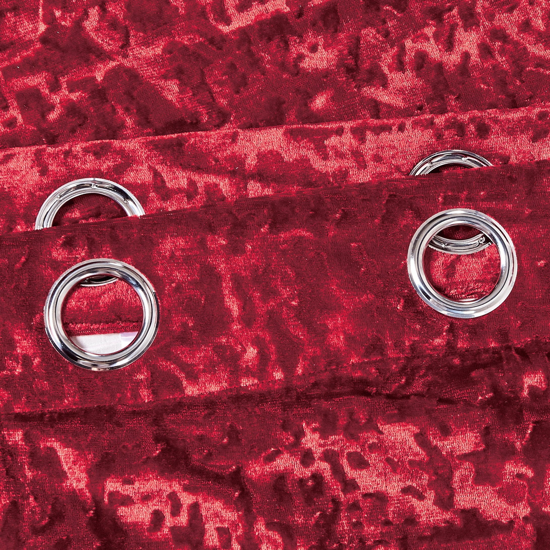 Luxury Ring top Plush Velvet Window Curtains