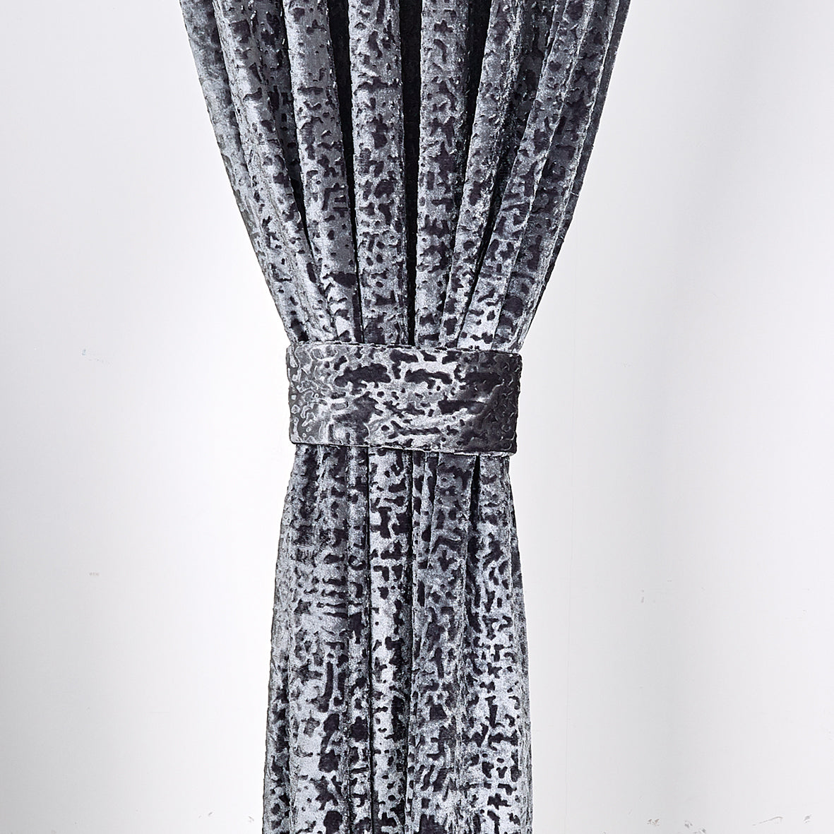 Luxury Ring top Plush Velvet Window Curtains