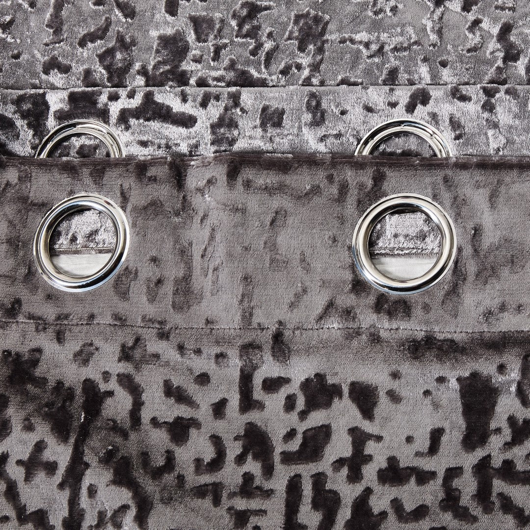 Luxury Ring top Plush Velvet Window Curtains