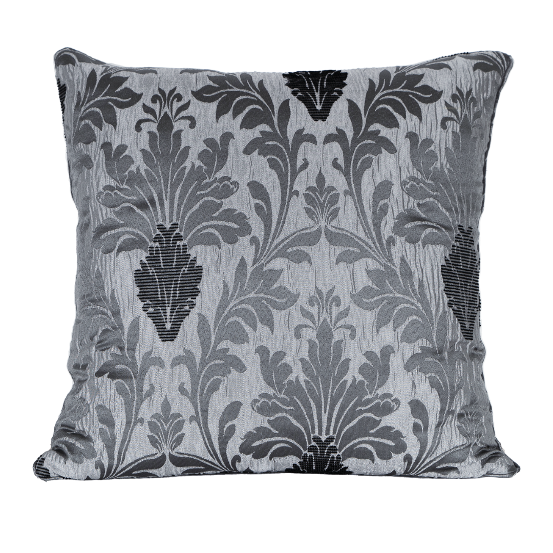 Floral Jacquard Square Sofa Cushion Cover for Bedroom
