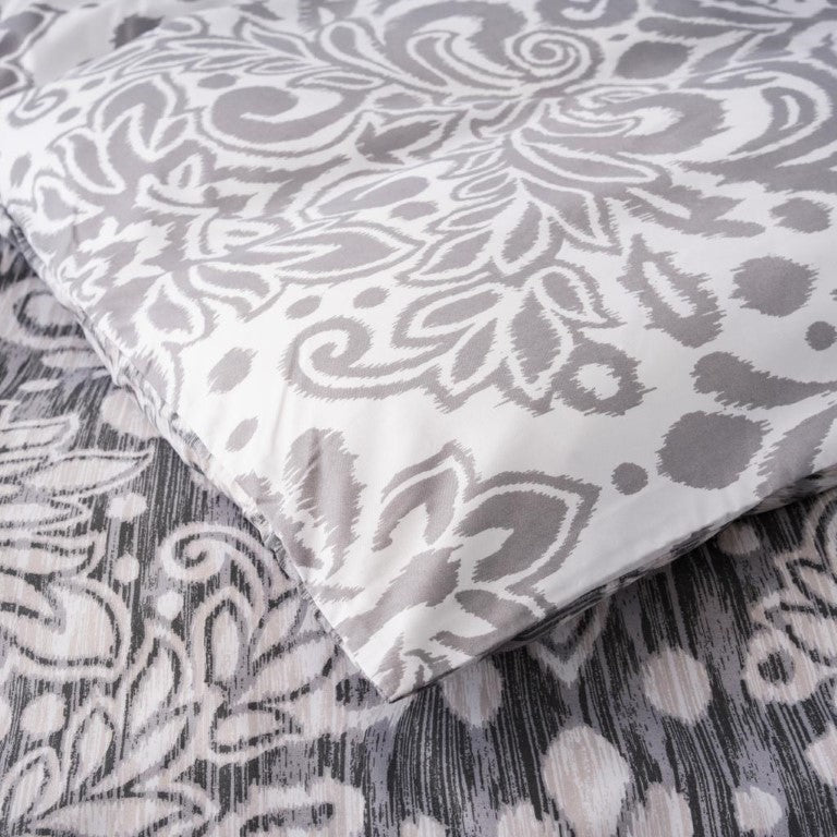 Breathable Microfiber Quilt Duvet Cover Set With Fitted Sheet