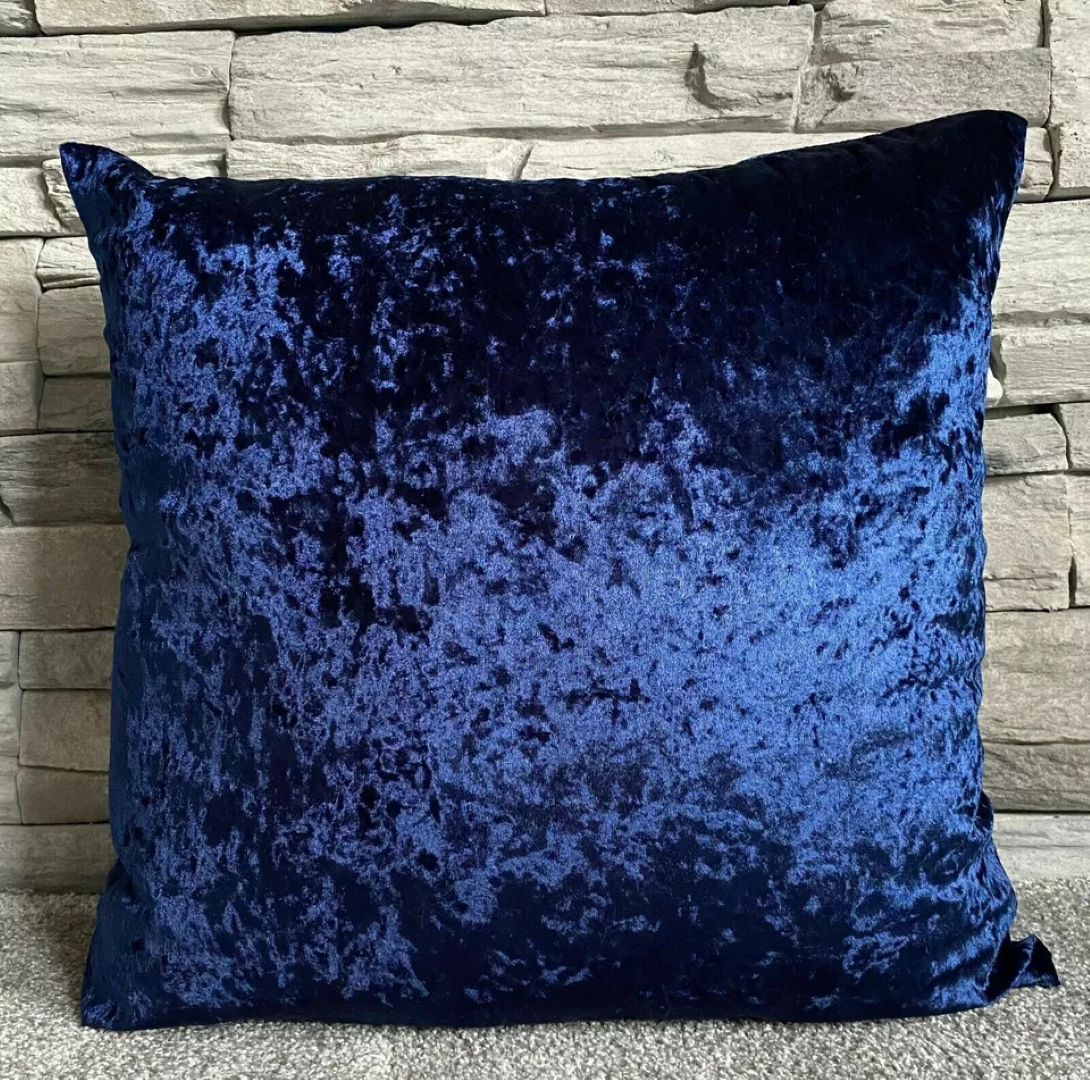Luxury Style Crushed Velvet Cushion Covers for Bedroom