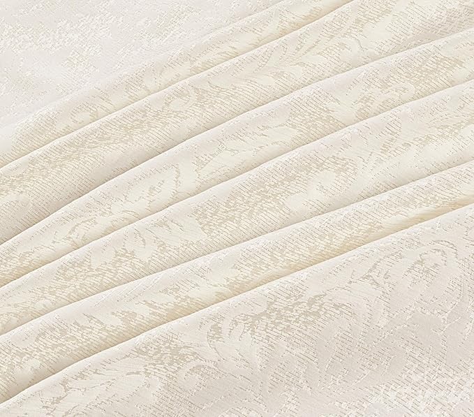 Luxury Jacquard Damask Pattern Charm Duvet Cover Set with Pillowcases