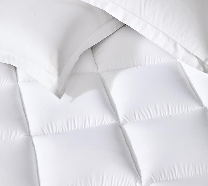 Lightweight Microfiber Elasticated Straps Machine Washable Quilted Mattress Topper