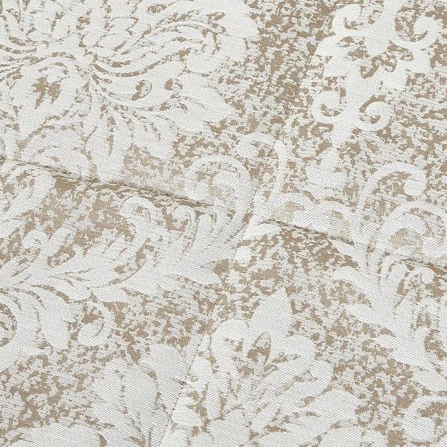 Charm Damask Pattern Velvet Jacquard Quilted Bedspread Comforter with Pillow Case