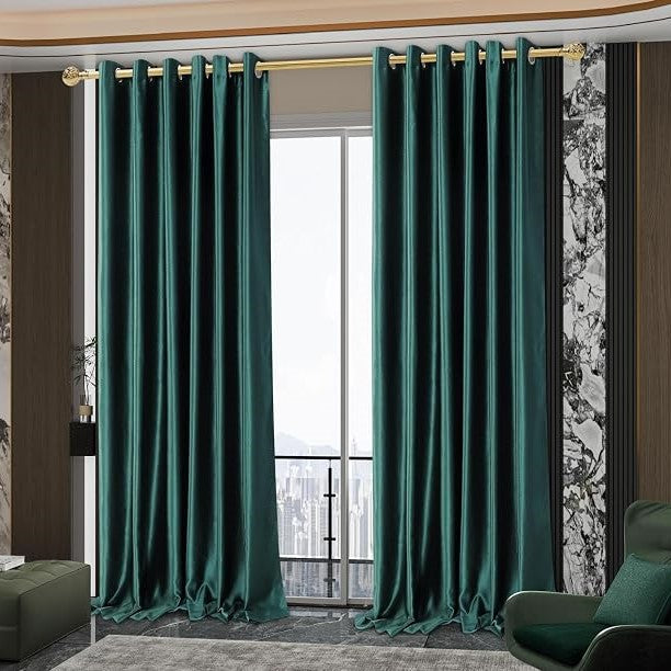 Soft Thermal Insulated 100% blackout Venice Curtain