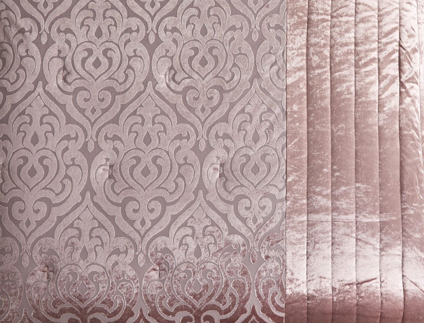 Infinity Jacquard Velvet Bedspread Comforter with Pillow Case