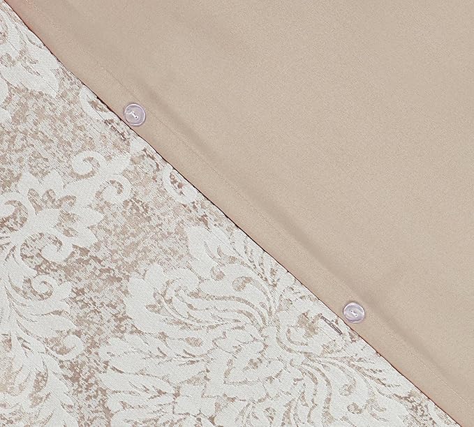 Luxury Jacquard Damask Pattern Charm Duvet Cover Set with Pillowcases